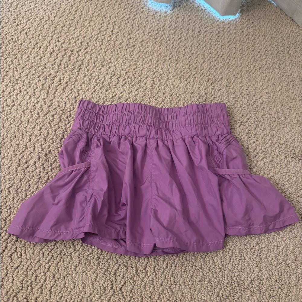 Purple Free people shorts